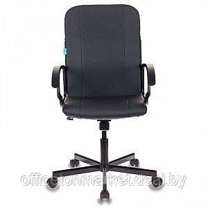 Кресло для персонала "Бюрократ CH-551", кожзам, металл, черный - фото 1 - id-p137125725