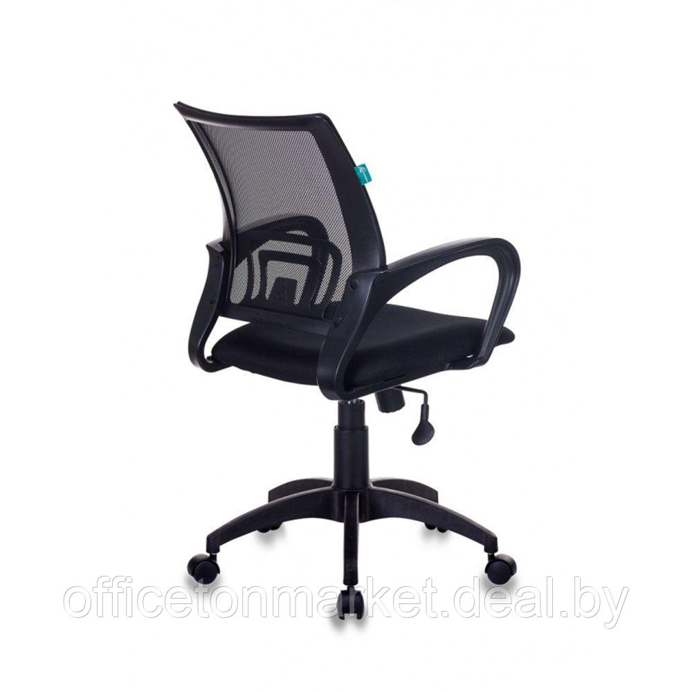 Кресло для персонала Бюрократ "CH-695N/BLACK", ткань, пластик, черный - фото 6 - id-p152684994