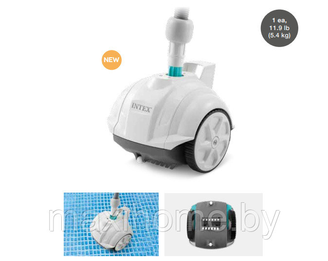 Робот-пылесос Intex 28007 ZX50 Auto Pool Cleaner - фото 4 - id-p181004135