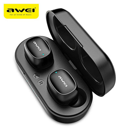 Беспроводные наушники Awei T13 Pro, черные, фото 2
