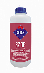 Средство для очистки цементных и известковых загрязнений Atlas Szop 1 кг.