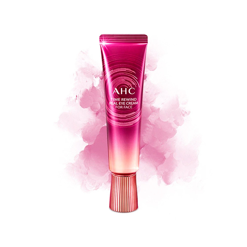 Антивозрастной крем для кожи вокруг глаз и лица с пептидами AHC Time Rewind Real Eye Cream For Face 30 мл