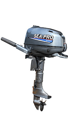 Лодочный мотор Sea-Pro (Сеа Про) F5S с внешним баком на 12 л - фото 3 - id-p181022129