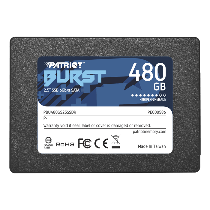 SSD Patriot Burst Elite 480GB PBE480GS25SSDR