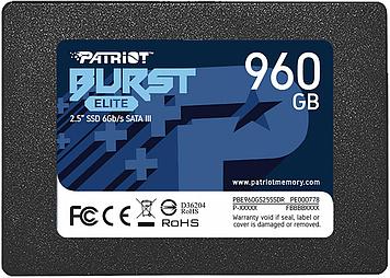 SSD 2.5" SATA-III Patriot 960Gb Burst Elite (PBE960GS25SSDR) 450/320 MBps TLC