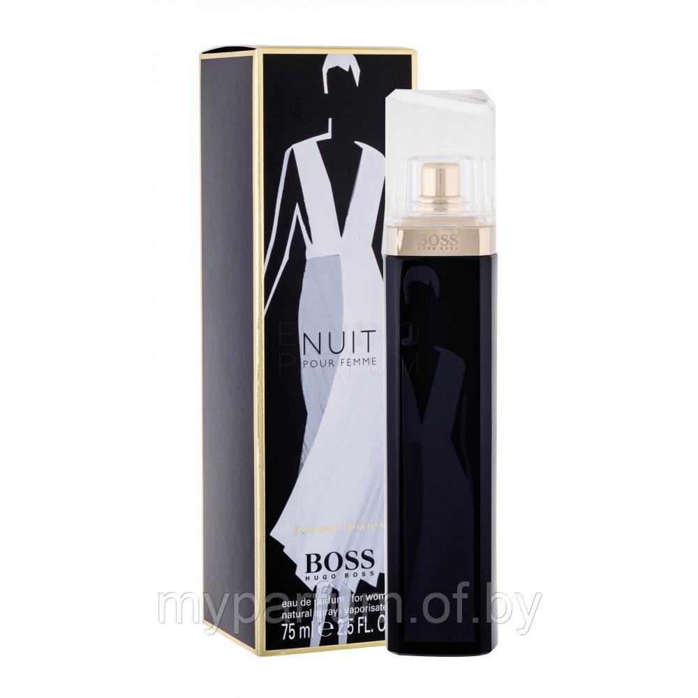 Женская парфюмерная вода Hugo Boss Nuit Pour Femme Runway Edition edp 75ml - фото 1 - id-p181064692