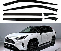 Дефлекторы боковых окон для Toyota RAV4 (2019+) 6 штук