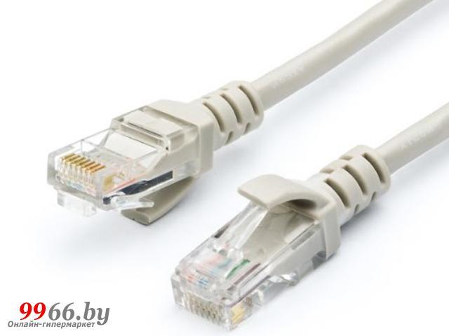 Сетевой кабель ATcom RJ45 cat.5e UTP 10m Grey АТ9167
