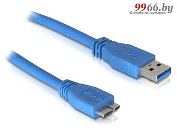 Аксессуар ATcom USB 3.0 AM - Micro-B 0.8m Blue АТ12825