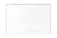 Бейдж субл. с окном 76x51мм, цвет белый.