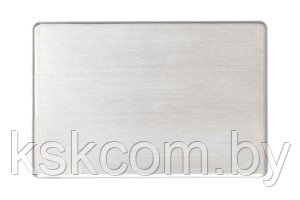 Бейдж субл. без окна 76x51 мм, цвет серебро шлиф - фото 1 - id-p181067643