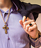 Комплект Доминик Dominik 3 в 1 (цепочка, крест, браслет), фото 2