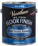 Полиуретановый лак для пола на водной основе Varathane Crystal Clear Floor Finish,RUST-OLEUM®