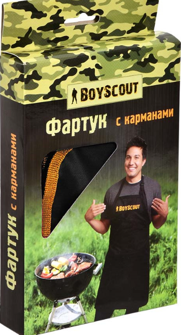 Фартук с карманом для гриля и барбекю "Boyscout" - фото 3 - id-p181070797