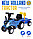 658 Машинка-каталка Трактор New Holland , трактор с прицепом, пушкар каталка, фото 2