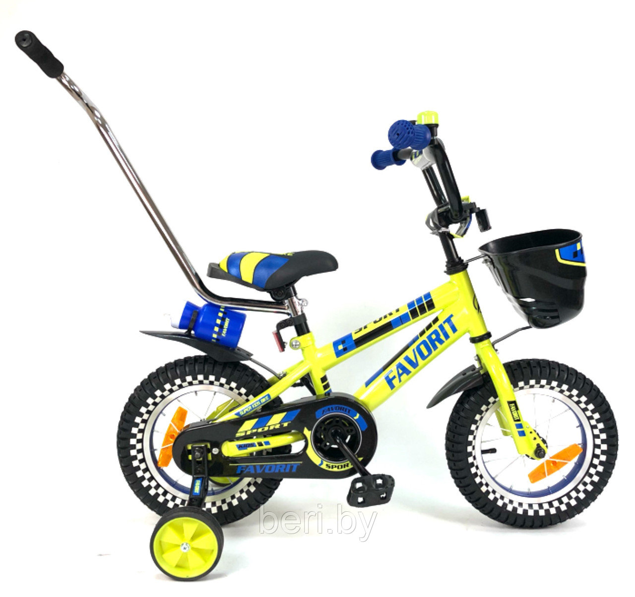 SPT-12GN Детский велосипед Favorit Sport 12", 2-4 года