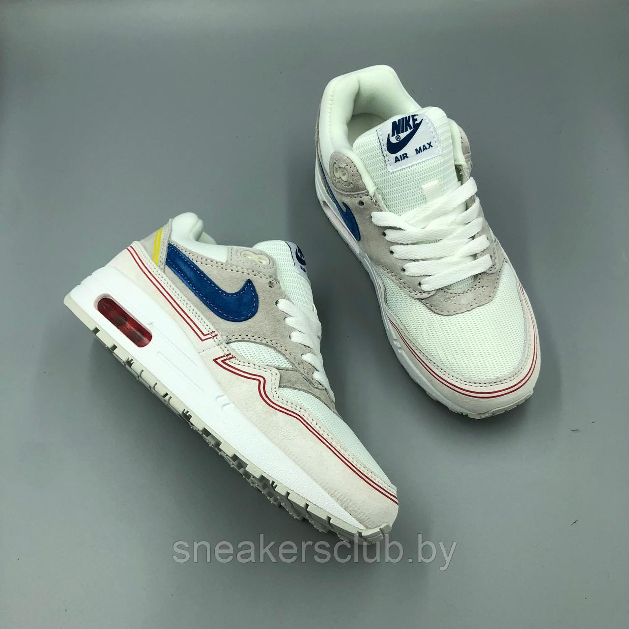 Кроссовки женские/ подростковые белые Nike Air Max 1