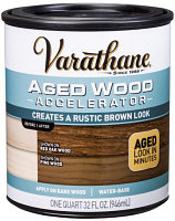 Состав для искусственного состаривания древесины VARATHANE® Charred Wood Accelerator RUST-OLEUM