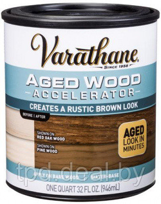 Состав для искусственного состаривания древесины VARATHANE® Charred Wood Accelerator RUST-OLEUM - фото 1 - id-p181071324