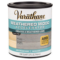 Состав для искусственного состаривания древесины VARATHANE® Charred Wood Accelerator RUST-OLEUM