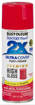 Краска универсальная на алкидной основе Painter*s Touch 2X Ultra Cover цвет Клубничные поля, суперглянцевая - фото 1 - id-p181071863