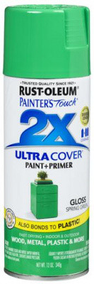 Краска универсальная на алкидной основе Painter*s Touch 2X Ultra Cover цвет Майская зелень, глянцевая - фото 1 - id-p181073426