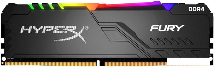 Оперативная память HyperX Fury RGB 16GB DDR4 PC4-25600 HX432C16FB4A/16