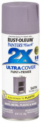 Краска универсальная на алкидной основе Painter*s Touch 2X Ultra Cover цвет Серебристая сирень, сатиновая - фото 1 - id-p181073674