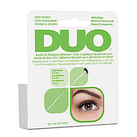 DUO Клей для накладных ресниц с витамином Brush On Striplash Adhesive White/Clear, 5 г