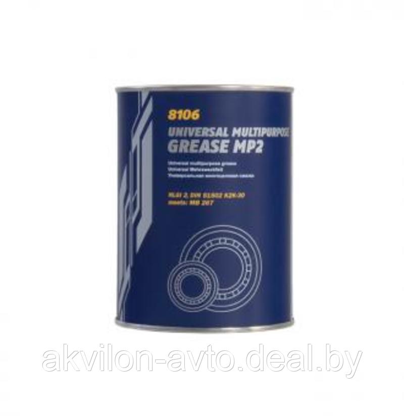 8106 MANNOL Multipurpose Grease MP-2 (0,8 кг) Смазка многоцелевая METAL