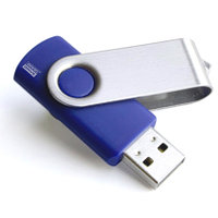USB-накопитель Goodram "Twister/UTS Bulk" + Box, 16 гб, usb 2.0, темно-синий