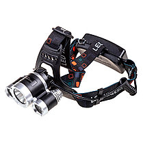 Налобный фонарь аккумуляторный High Power Headlamp CREE T6, фото 3