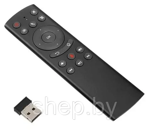 Аэромышь Huayu ClickPDU G20S Air Mouse с гироскопом и голосовым управлением для Android TV Box, PC