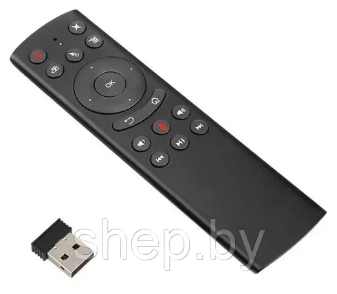 Аэромышь Huayu ClickPDU G20S Air Mouse с гироскопом и голосовым управлением для Android TV Box, PC - фото 1 - id-p181088979