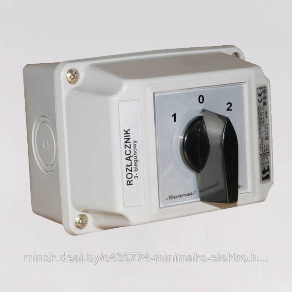 Переключатель LK32R-3.8380\OB2 схема 1-0-2
