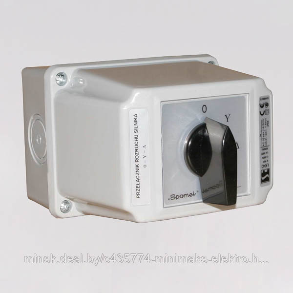 Переключатель LK40-4.831\OB3 схема 0-Y-D