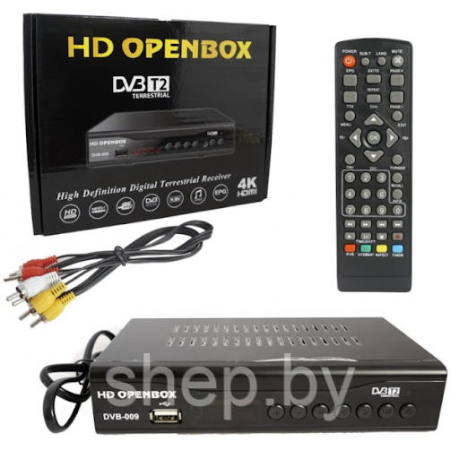 Цифровая приставка DVB-T2 HD OPENBOX DVB-009