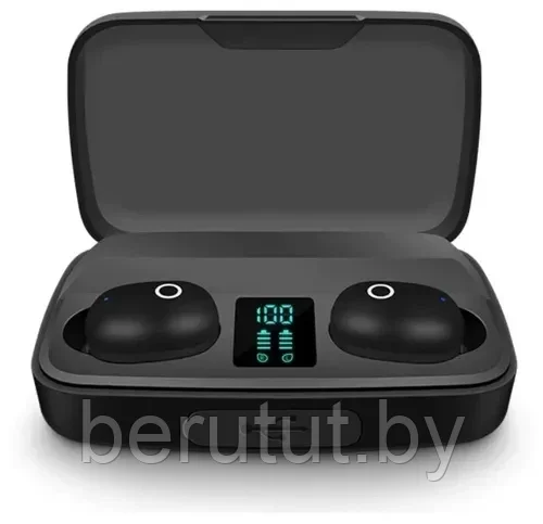 Беспроводные Bluetooth наушники EARBUDS A10-S чёрные - фото 3 - id-p181090779