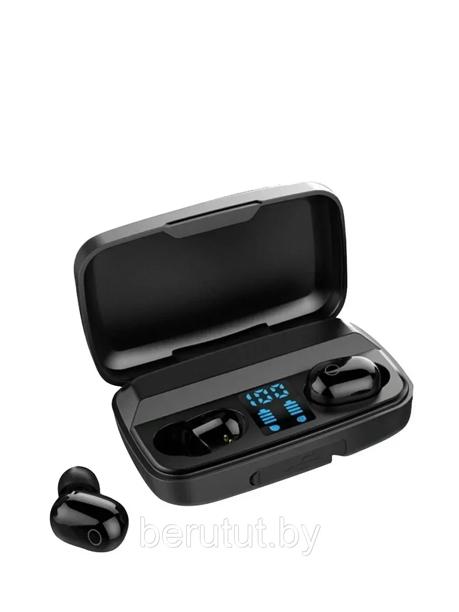 Беспроводные Bluetooth наушники EARBUDS A10-S чёрные - фото 5 - id-p181090779