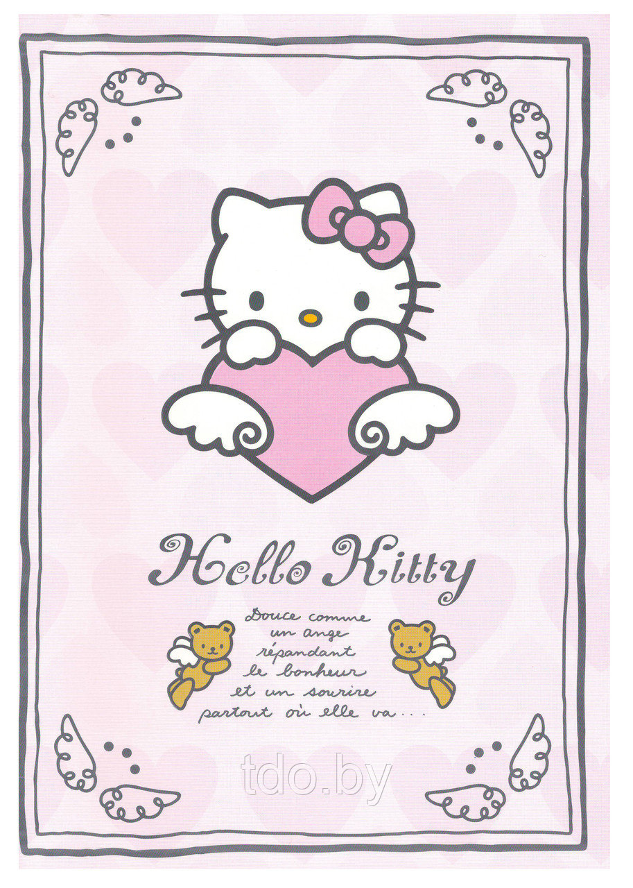 Тетрадь 96л. клетка A4 Hello kitty - фото 4 - id-p179606072