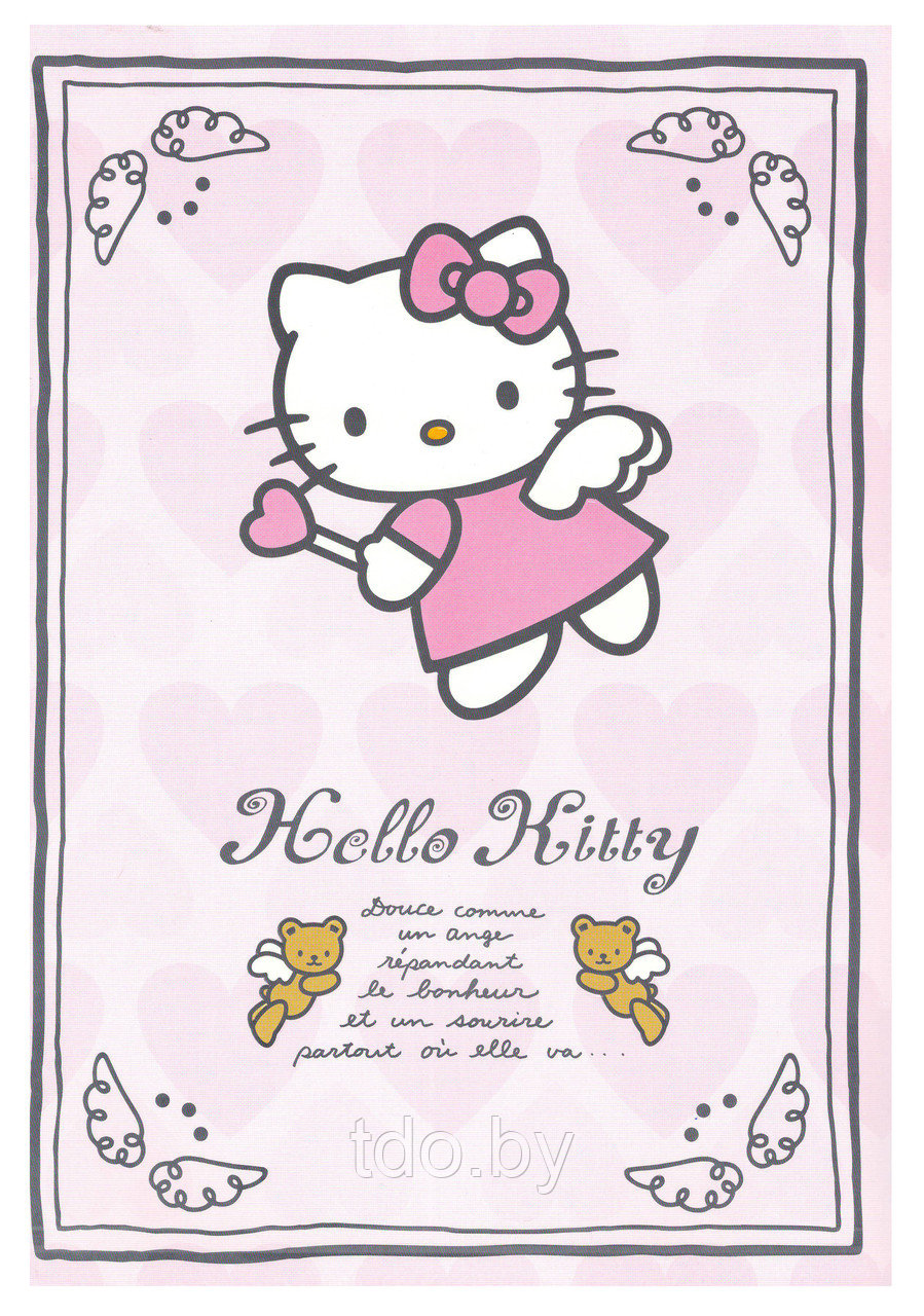 Тетрадь 96л. клетка A4 Hello kitty - фото 6 - id-p179606072