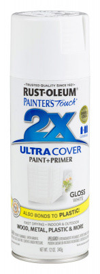 Краска универсальная на алкидной основе Painter*s Touch 2X Ultra Cover цвет Белый глянцевый - фото 1 - id-p181092361