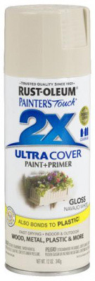 Краска универсальная на алкидной основе Painter*s Touch 2X Ultra Cover цвет Белый навахо, глянцевый - фото 1 - id-p181092448
