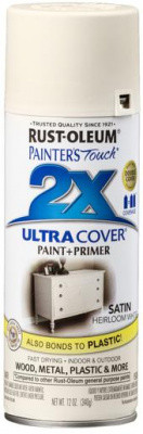 Краска универсальная на алкидной основе Painter*s Touch 2X Ultra Cover цвет Белый фамильный, полуматовый - фото 1 - id-p181092480
