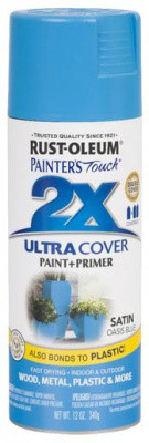 Краска универсальная на алкидной основе Painter*s Touch 2X Ultra Cover цвет Голубой оазис, полуматовый - фото 1 - id-p181093191