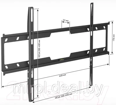 Кронштейн для телевизора Holder Basic Line LCD-F6618-B - фото 3 - id-p179485922