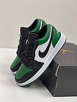 Кроссовки Jordan NIKE AIR 1 RETRO LOW GREEN TOE 42