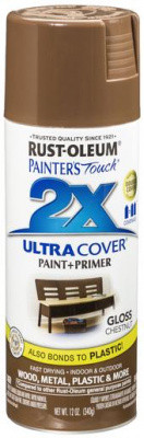 Краска универсальная на алкидной основе Painter*s Touch 2X Ultra Cover цвет Каштановый, глянцевый - фото 1 - id-p181108083