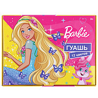 Гуашь 12цв. "Barbie" 20мл