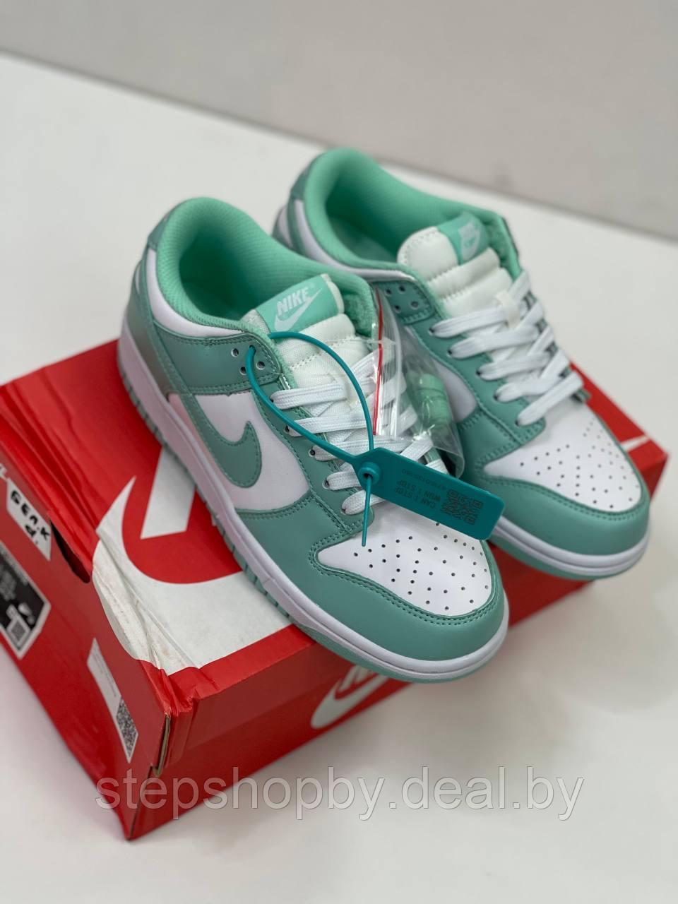 Кроссовки Nike Dunk Low Green Glow - фото 3 - id-p181110999